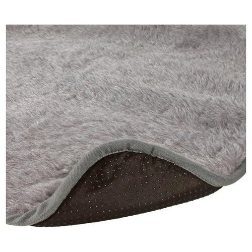 фото Подстилка-плед для собак trixie thermo blanket 150х100 см серый