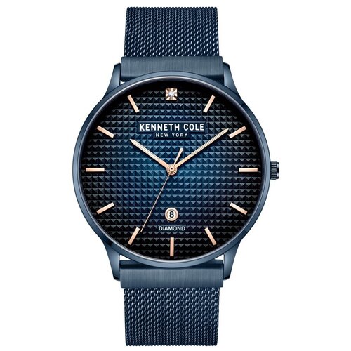 фото Наручные часы kenneth cole наручные часы kenneth cole kcwgh2233504, синий, золотой