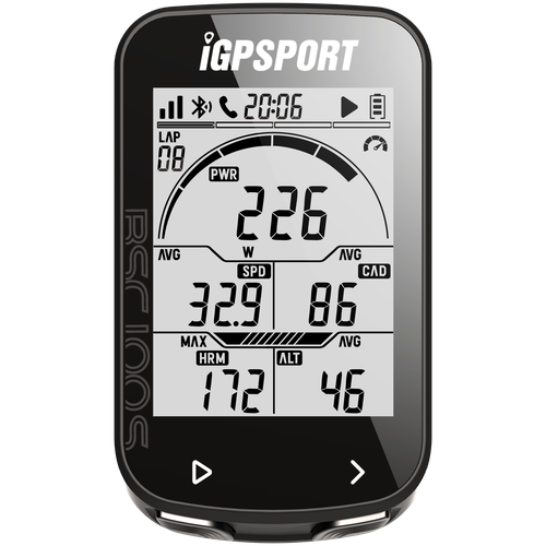 фото Велокомпьютер с gps igpsport bsc100s