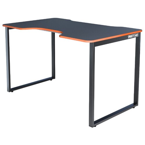фото Игровой стол gravitonus smarty one, шхг: 120х75 см, цвет: черный каркас/черно-оранжевый
