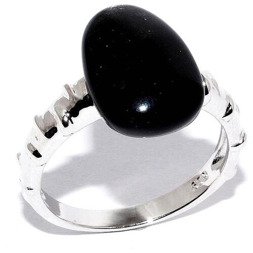 фото Silver wings кольцо с обсидианами из серебра 21er015973f-x-153, размер 16.5