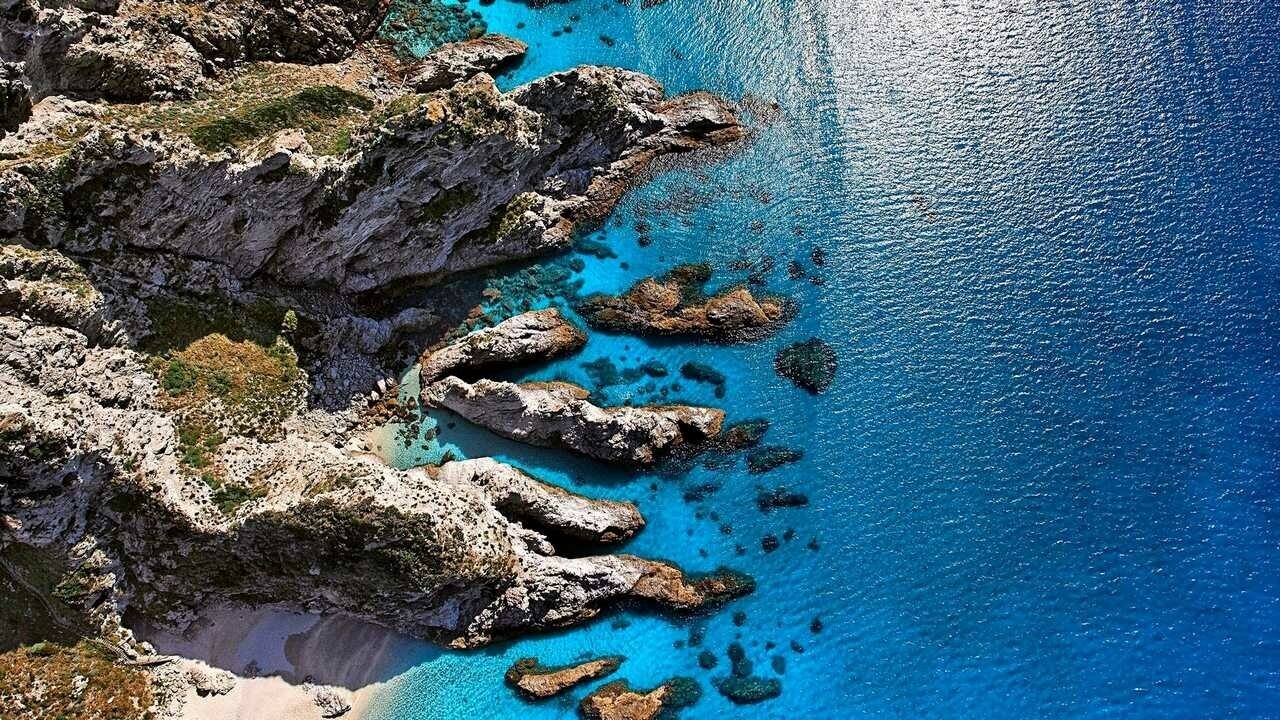 Море вид сверху