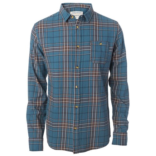 фото Рубашка мужская rip curl faded check indian teal, размер s