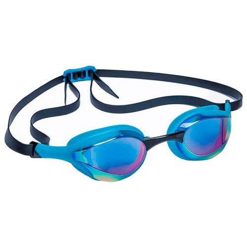 фото Очки для плавания mad wave alien rainbow, azure/black