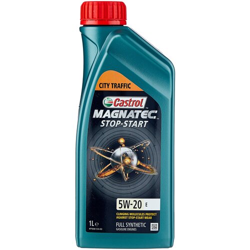 фото Синтетическое моторное масло castrol magnatec stop-start e 5w-20, 1 л