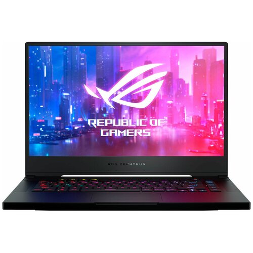 фото Ноутбук asus rog zephyrus m15 gu502lw-az220 90nr02w6-m03740 (core i7 2300 mhz (10875h)/16384mb/1024 gb ssd/15.6"/1920x1080/nvidia geforce rtx 2070 (max-q) gddr6/нет (без ос))