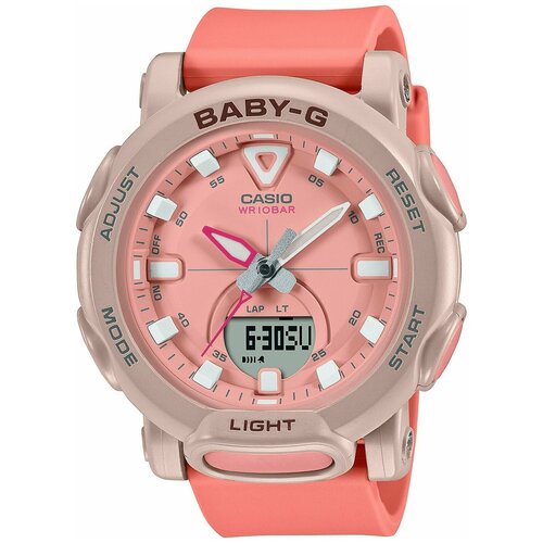 фото Наручные часы casio наручные часы casio bga-310-4a, розовый, коралловый