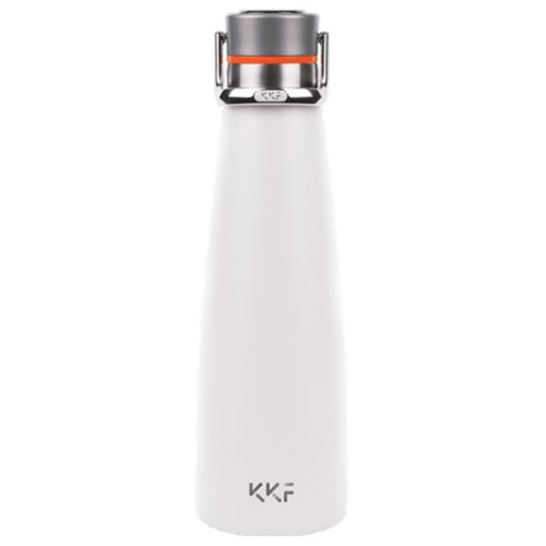 фото Термос xiaomi kkf smart vacuum bottle с oled-дисплеем 475мл белый