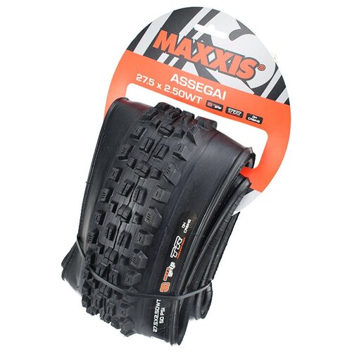 фото Покрышка бескамерная 27.5x2.5wt maxxis assegai tpi 60x2 кевлар 3c/tr/dh