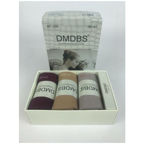 фото Комплект женских дезодорированных носков dmdbs bf-328 3 пары, размер 36-41