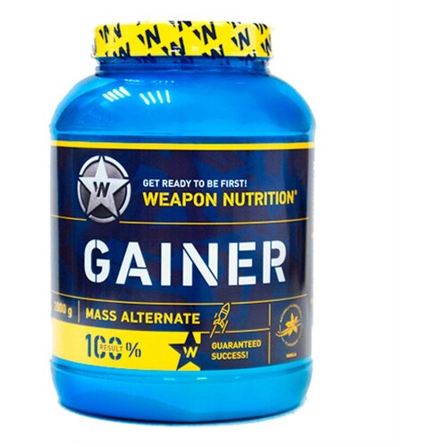 фото Гейнер weapon nutrition "gainer mass alternate" вкус ваниль 2000г