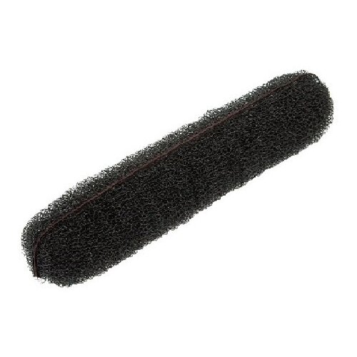 фото Sibel - сибл подкладка для волос черная с фиксацией на резинке, 15 см -