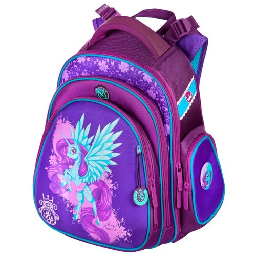 фото Hummingbird рюкзак pony princess (tk34), синий/фиолетовый