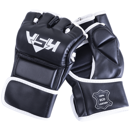 фото Перчатки для mma ksa wasp black, к/з, m