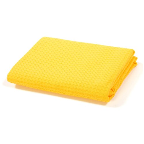 фото Вафельное полотенце желтое, 70х140, арт дизайн артдизайн