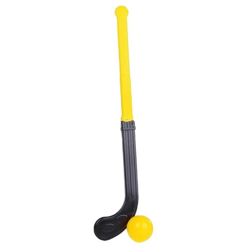 фото Набор для хоккея с мячом совтехстром (у796) желтый/черный
