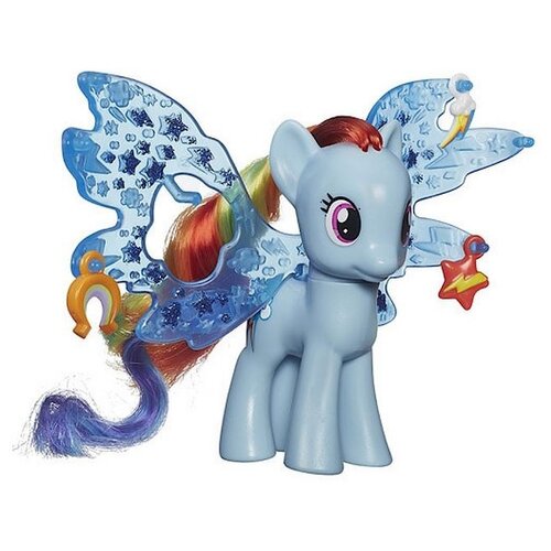 фото Фигурка my little pony rainbow dash с волшебными крыльями b0671