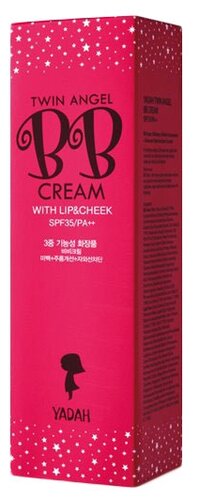 Yadah Twin Angel BB крем BB Cream With Lip & Cheek SPF35 40 мл Yadah Twin Angel BB крем BB Cream With Lip & Cheek SPF35 40 мл