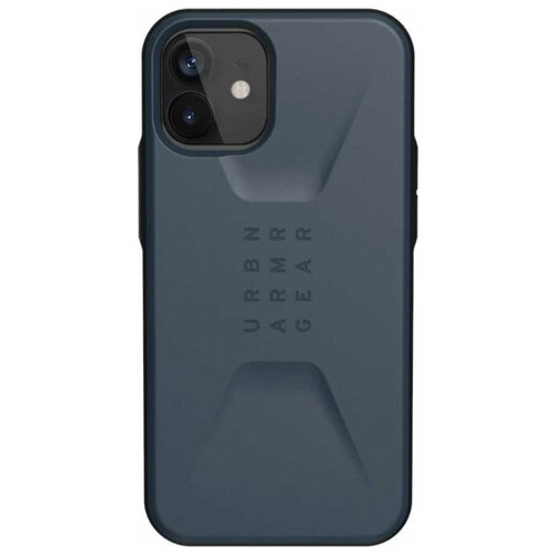 фото Чехол uag monarch для iphone 12 mini 5.4" темно-синий (mallard) pitaka
