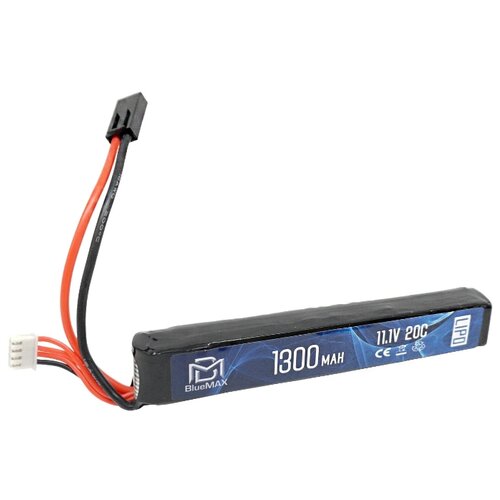 фото Аккумулятор lipo 11.1v 1300mah 20c стик (bluemax)