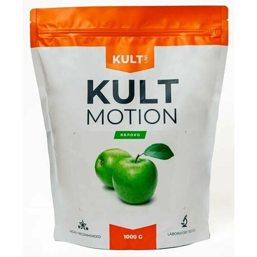фото Изотоник kultlab kult motion, яблоко, 1000 гр / изотонический напиток