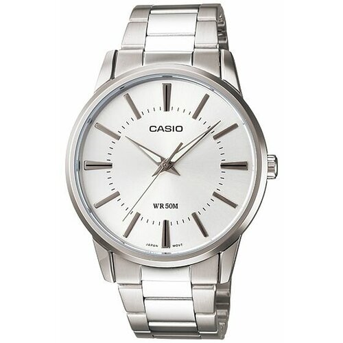 фото Наручные часы casio collection мужские collection mtp-1303d-7avdf гарантия 2 года, серый, серебряный