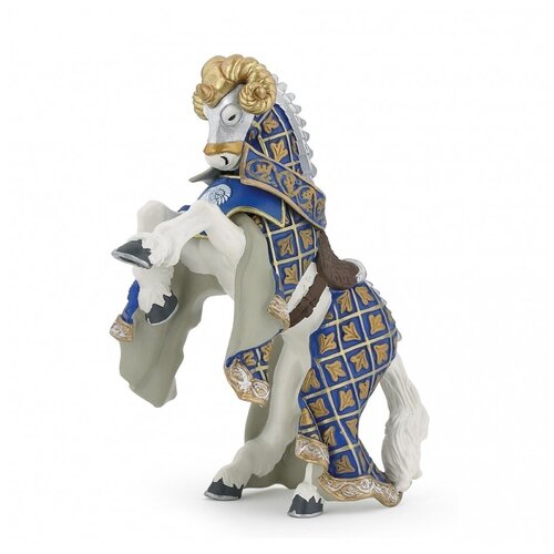 фото Конь рыцаря барана фигурка игрушка из серии рыцари и замки от 3 лет papo