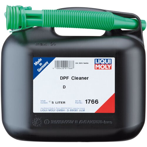 фото Очиститель сажевого фильтра liqui moly dpf cleaner 5 л канистра