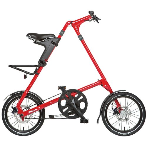 фото Складной велосипед strida 5.2 черный матовый