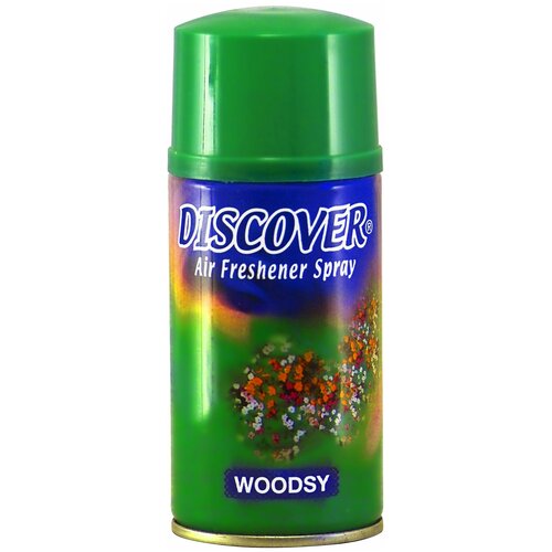 фото Сменный баллон 320 мл, discover "woodsy", свежий лесной, для диспенсеров discover ()