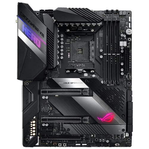 фото Asus материнская плата asus rog crosshair viii hero (wi-fi) socket am4 amd x570 4xddr4 3xpci-e 16x 1xpci-e 1x 8xsata iii atx retail