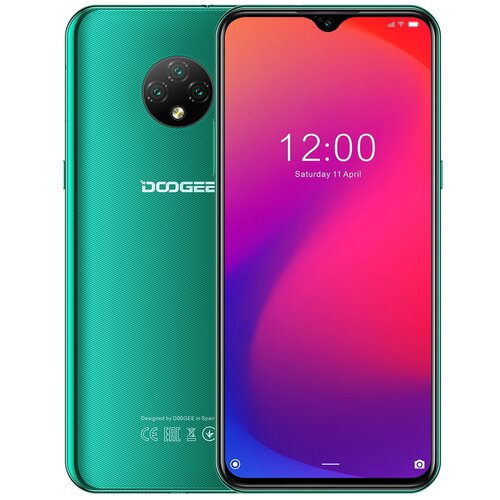 фото Смартфон doogee x95, зеленый