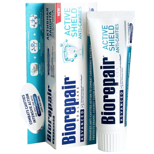 Купить Зубная паста BIOREPAIR Scudo Attivo длительная защита эмали зубов, 75 мл