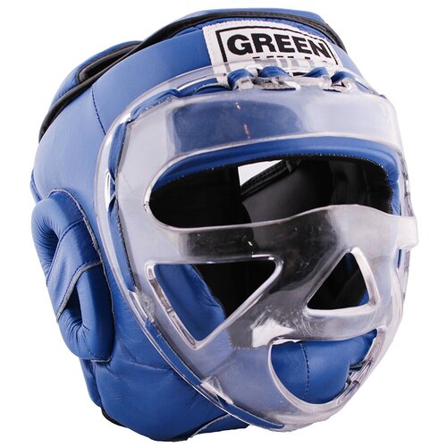 фото Шлем для карате green hill safe hgs-4023 синий (l)