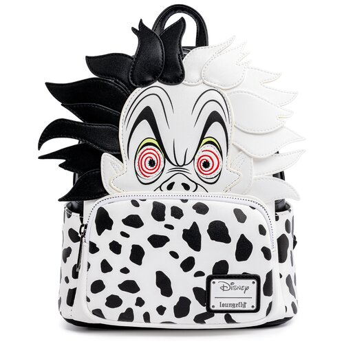 фото Рюкзак loungefly disney villains cruella de vil spots cosplay mini backpack wdbk1534