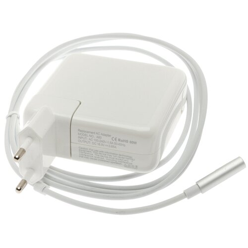 фото Зарядное устройство от сети для ноутбука apple 16.5v 3.65a (60w) magsafe palmexx