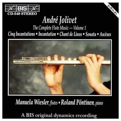 Jolivet - Flute Music, Vol.1