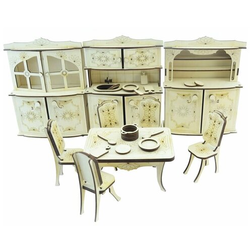 фото Сборная модель lemmo ме-5 набор мебели кухня