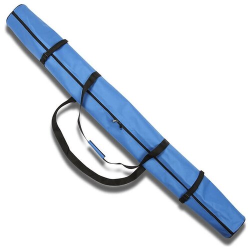 фото Чехол для беговых лыж эстафета на молнии, 190 - 200 см, синий спортивные мастерские
