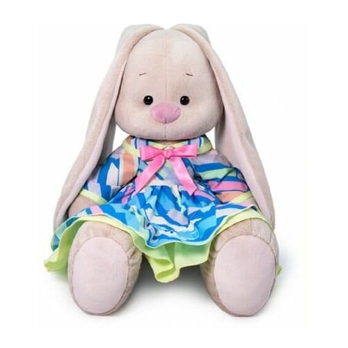 фото Мягкая игрушка зайка ми в платье 34см budi basa collection