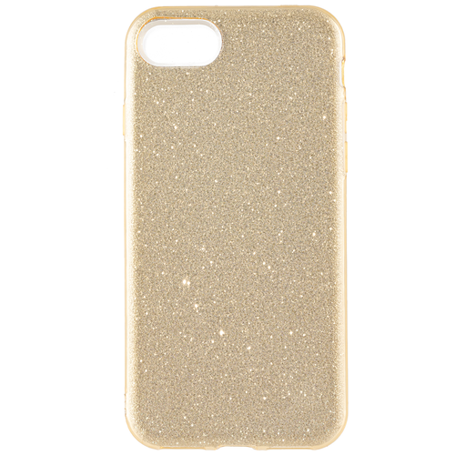 фото Чехол для apple iphone 7\8\se (2020) brosco shine золотистый