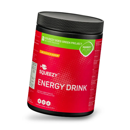 фото Изотоник с электролитам energy drink squeezy 650гр. (вишня)