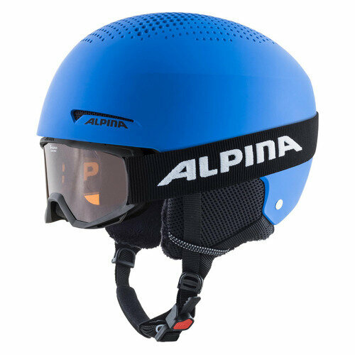 фото Шлем с маской alpina zupo set (+piney) для горных лыж/сноуборда, размер: 51-55 [a9239_80]