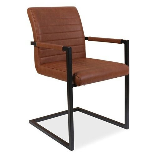 фото Набор из 4 стульев signal solid, коричневый
