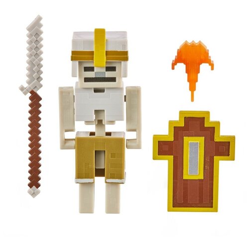 фото Игровой набор mattel minecraft gnc26 подземелье. скелет-стражник