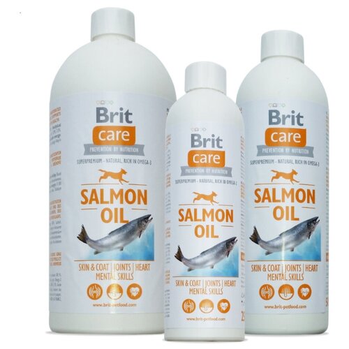 фото Brit 1000 мл care salmon oil лососёвое масло
