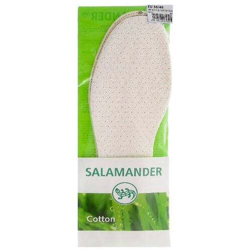 фото Стельки для обуви salamander cotton бежевый 36-46