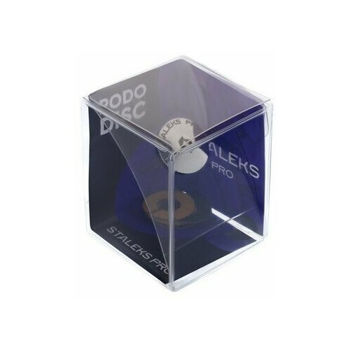 фото Staleks pro, диск педикюрный зонтик pododisc s в комплекте с сменным файлом-кольцом 180 грит 5 шт (15 мм)