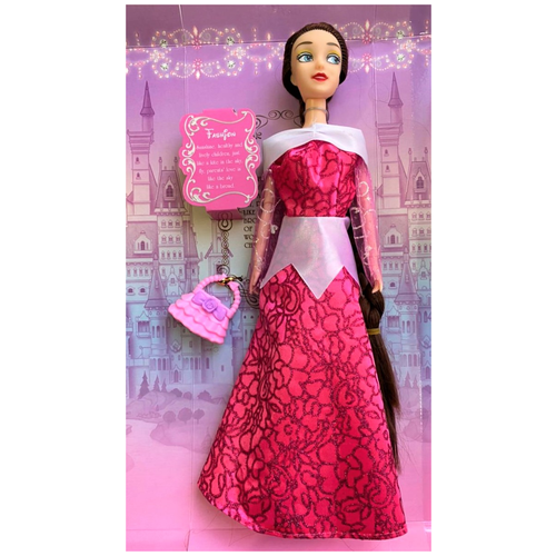 фото Игрушка для девочек кукла аврора (в розовом платье) big-store