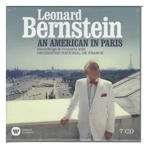 фото Компакт-диски, warner classics, leonard bernstein - an american in paris (boxset with the orchestre national de france) (7 cd)